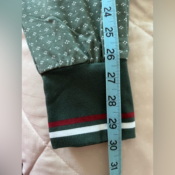Hearth & Hand Magnolia Green Sz M Allover Fleck Union Suit 1pc NWT - Picture 11 of 12